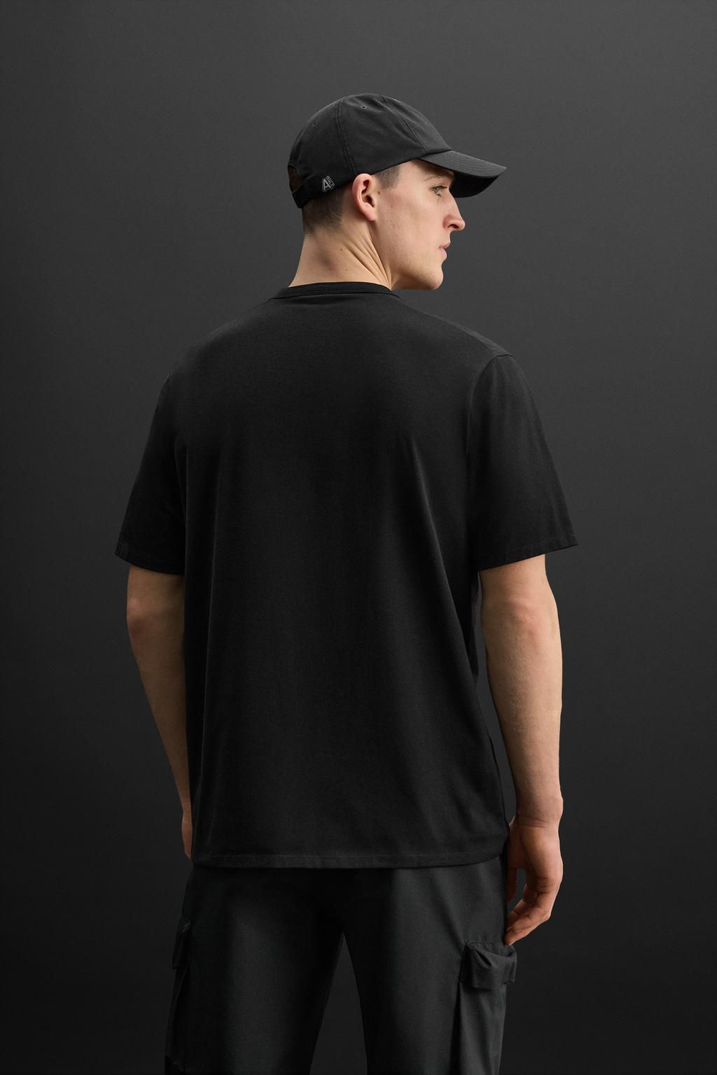 RELAXED FIT TRAINING T-SHIRT - Zara фото 19