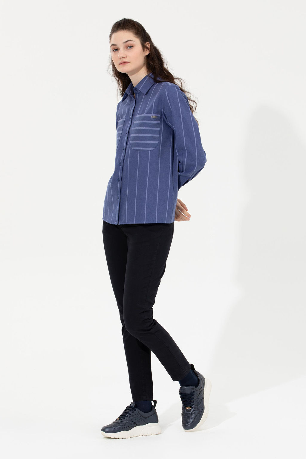 U. S. Polo Assn Женские темно-синие брюки - U.s. polo assn фото 3