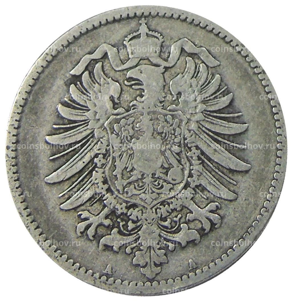 1 марка 1876 года A Германия