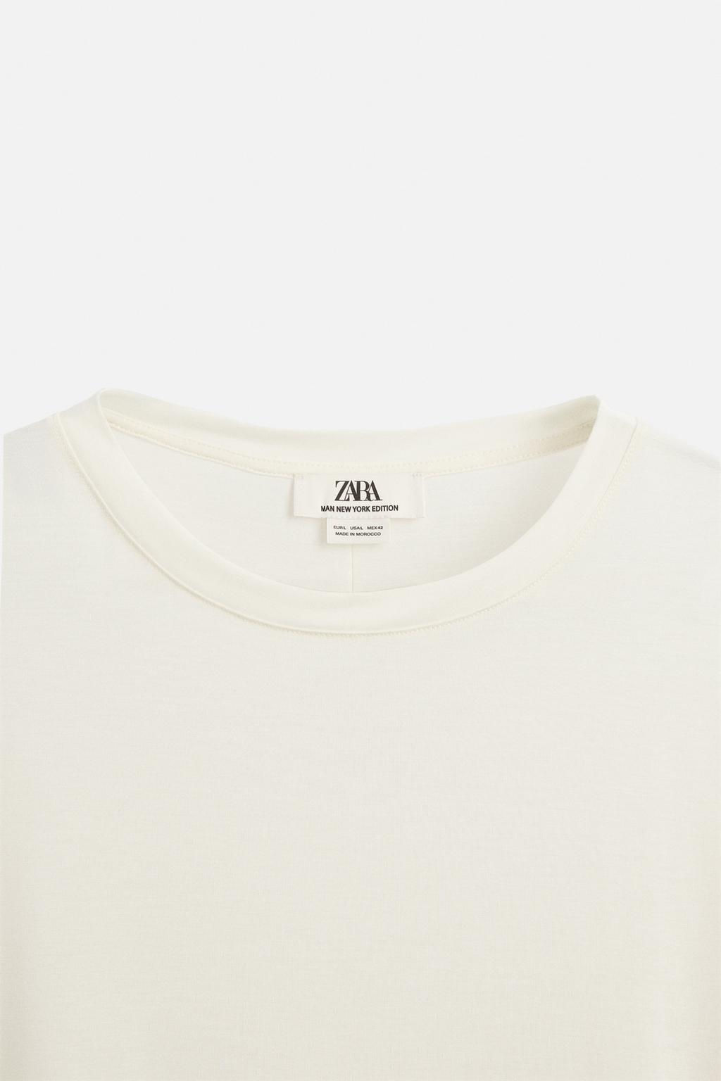 LIMITED EDITION LYOCELL T-SHIRT - Zara фото 17