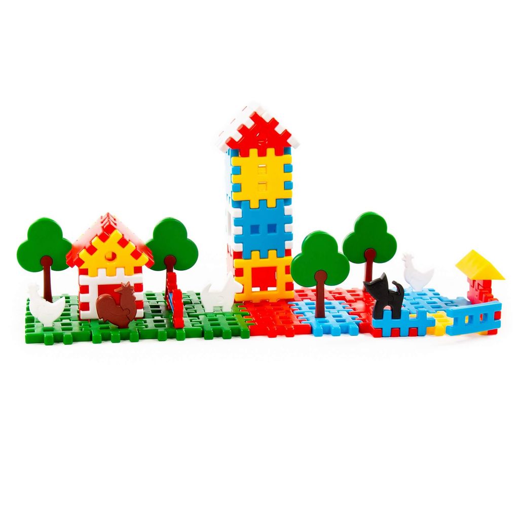 Конструктор Фермер (235 элементов) (в мешке) - Полесье фото 5