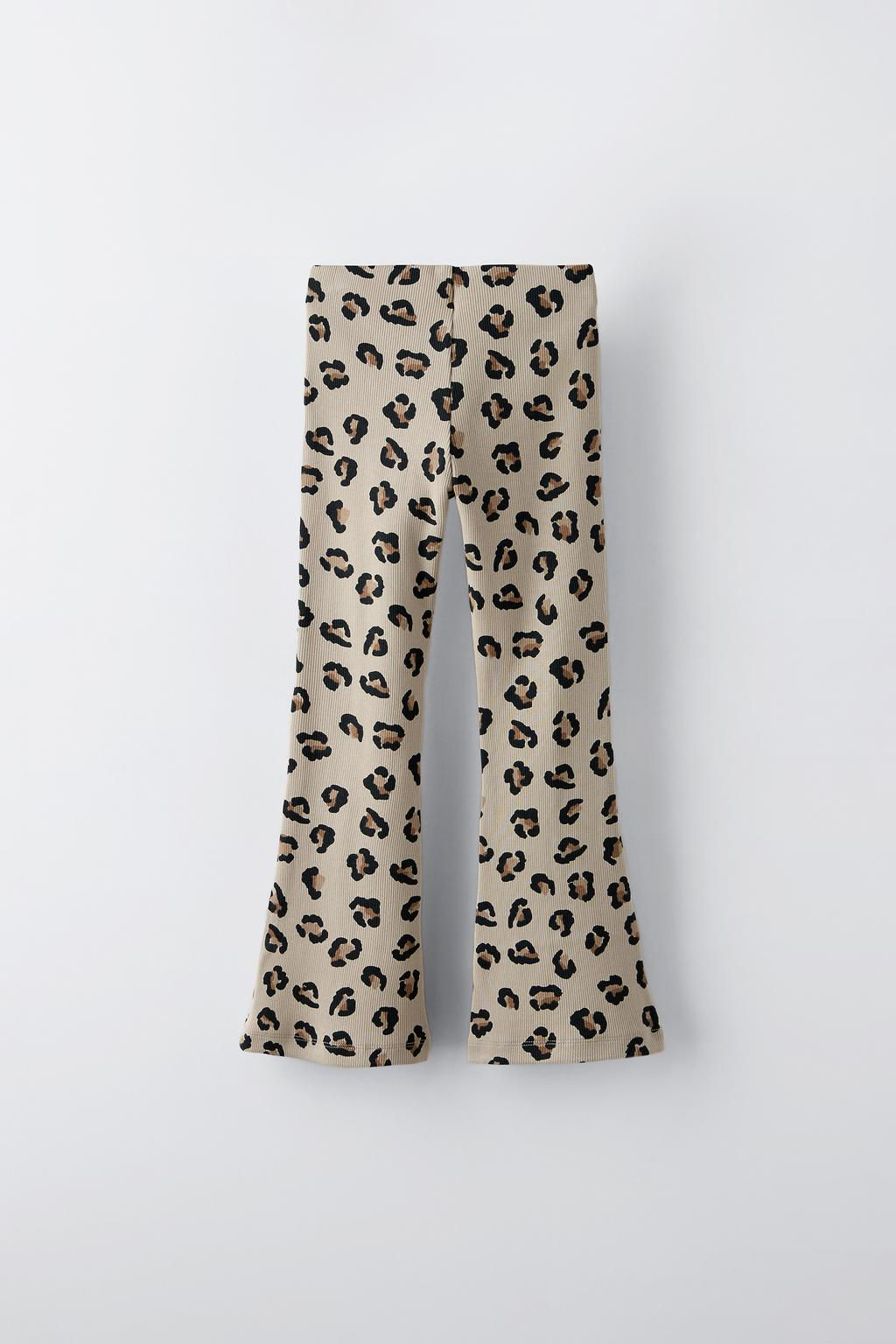 FLARED RIBBED LEGGINGS - Zara фото 6