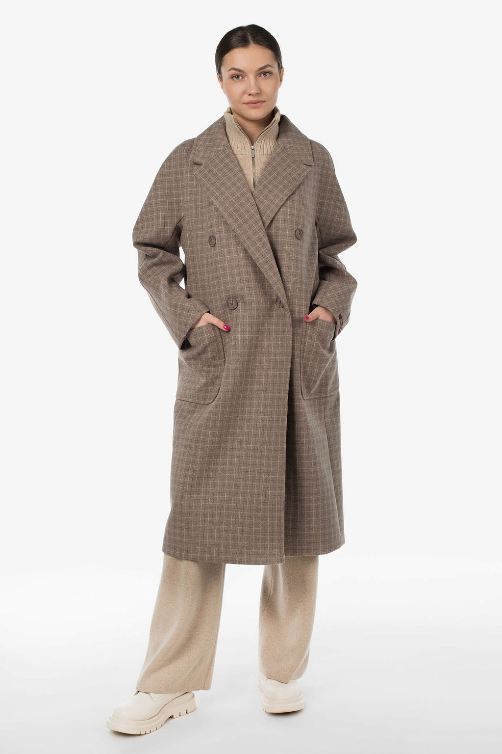 Пальто женское демисезонное - El podio фото 3