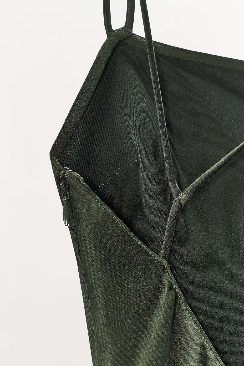 LIMITED EDITION LONG SATIN DRESS - Zara фото 8