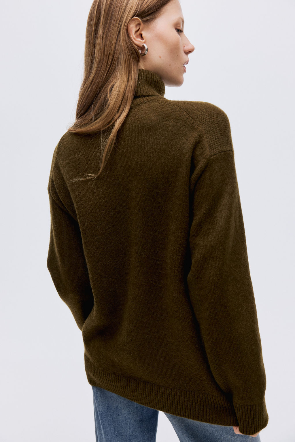 Jersey holgado de cuello alto - H&m фото 7