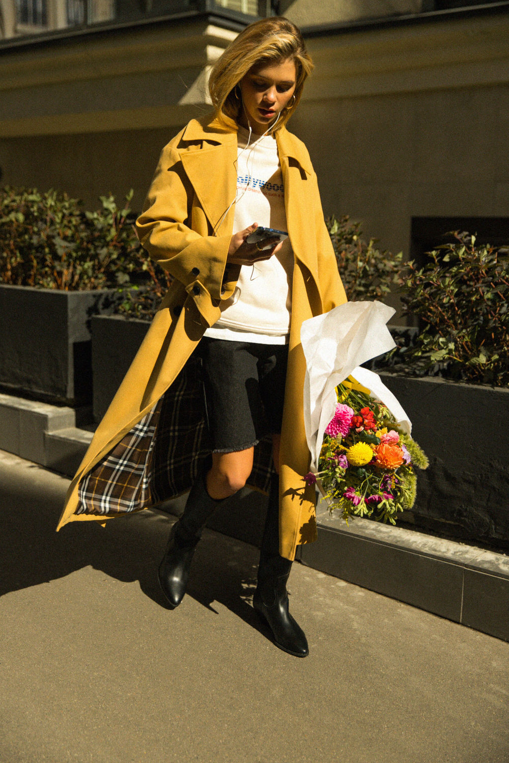 Тренч двубортный - Mollis фото 7