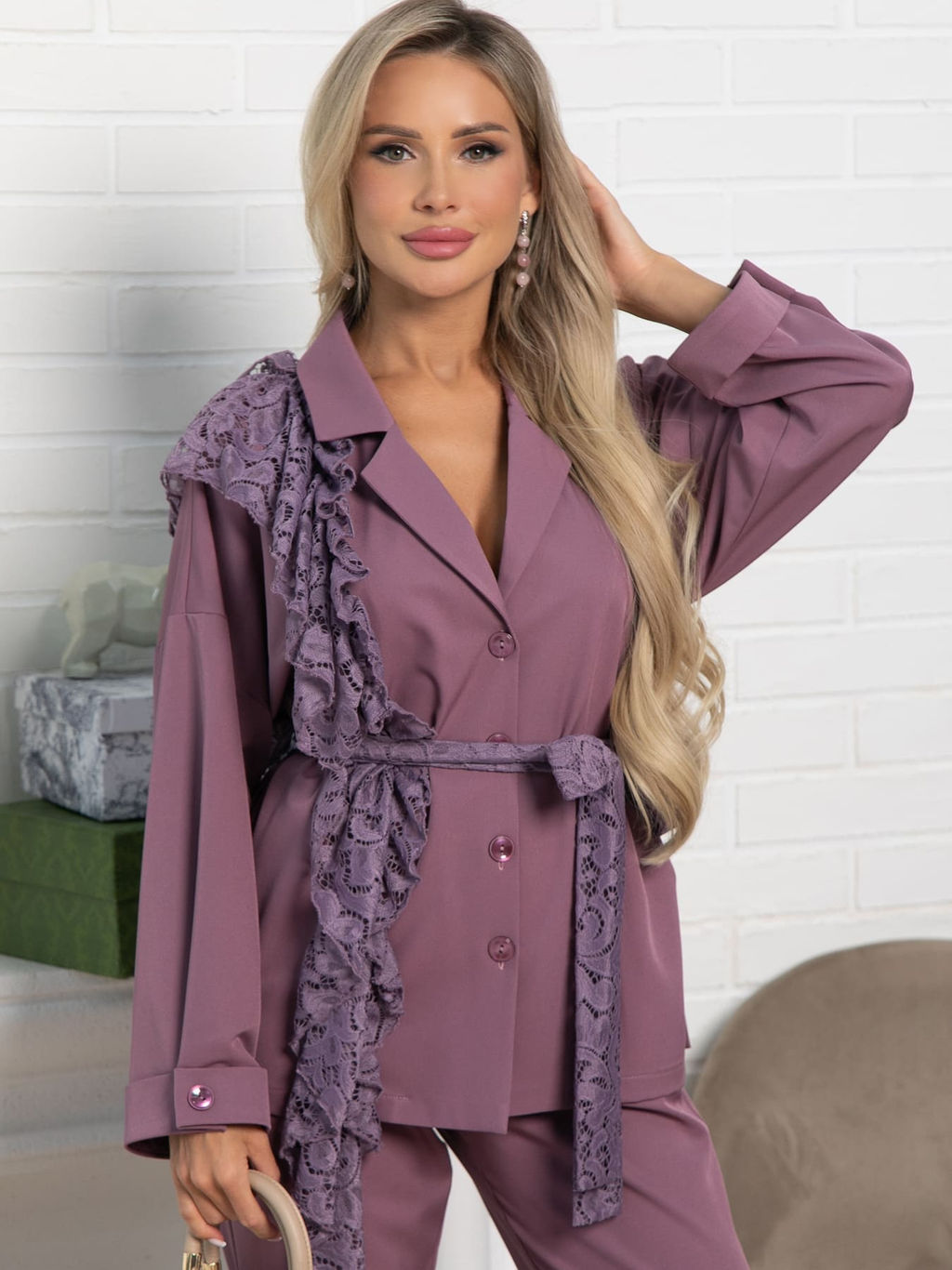 Костюм брючный Стилизация - Lt collection фото 11