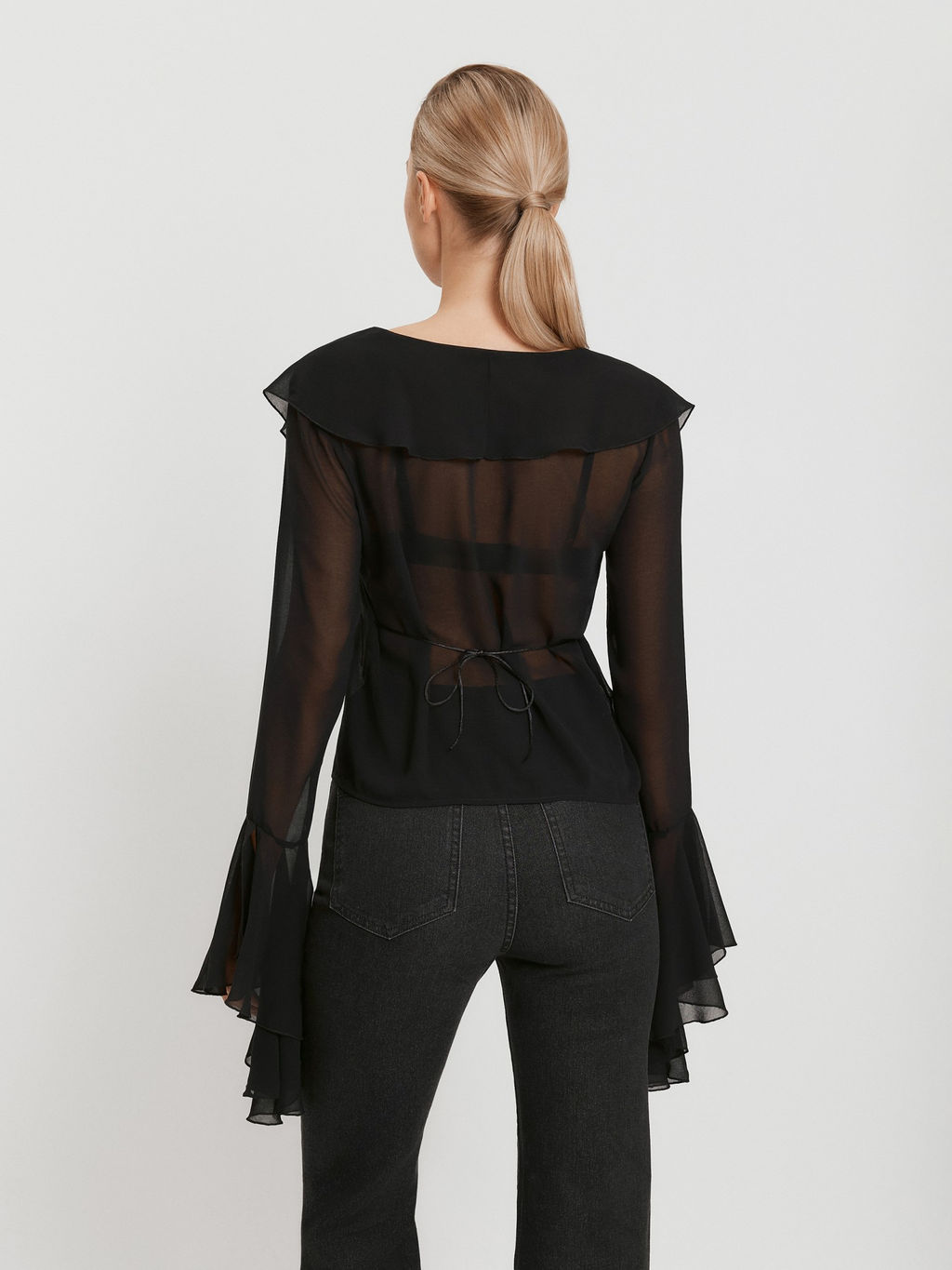 Infinity /  Блузка жен. Fitzgeralda черный - Infinity Lingerie фото 4