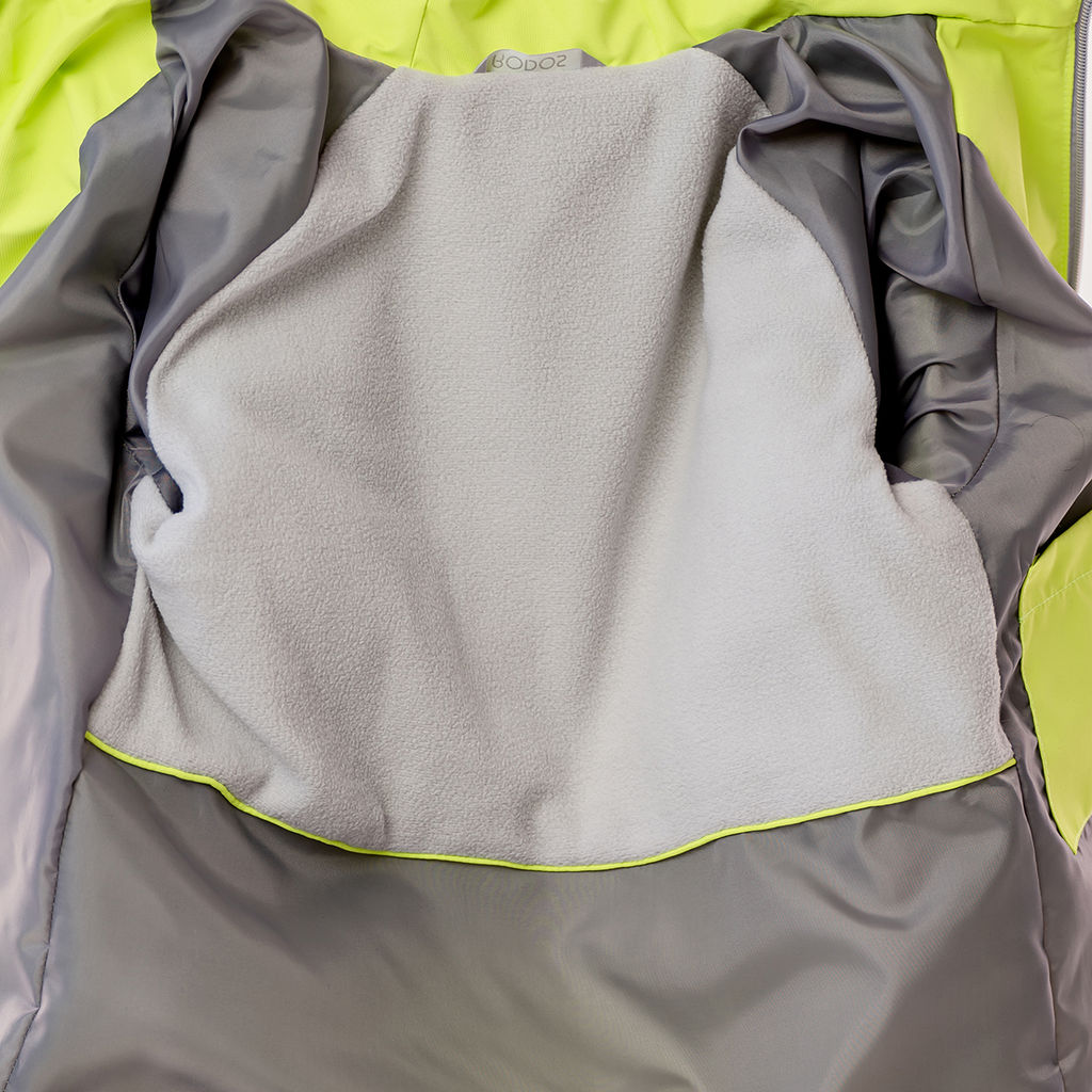 RODOS Куртка для девочки мембрана демисезон М-274 Лайм