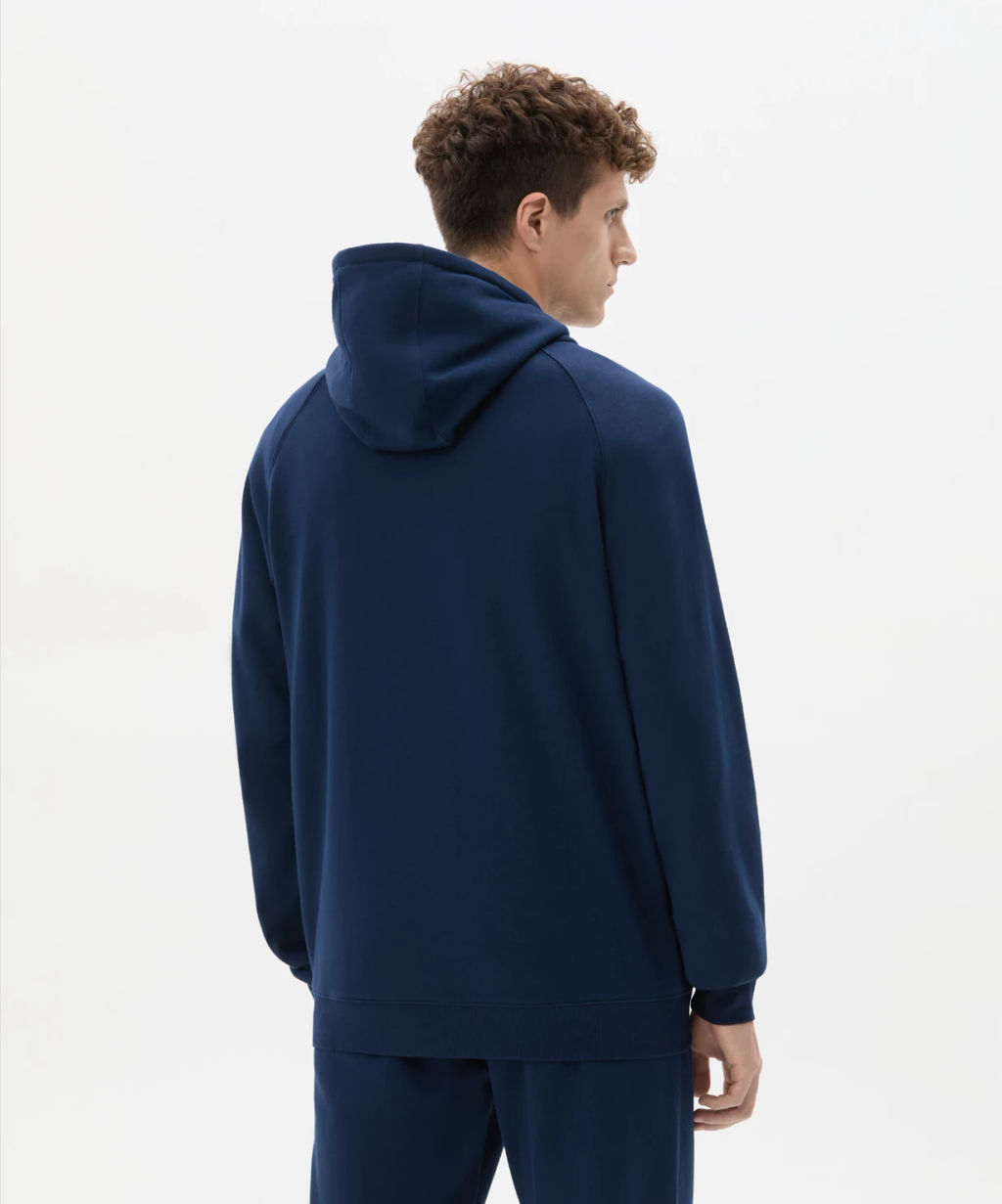 Худи JOGEL ESSENTIAL Club reglan Cotton Zip Hoodie Z4, темно-синий  фото 7