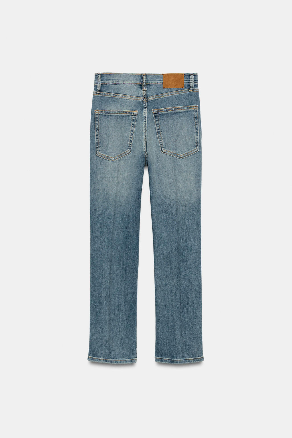 JEANS ZW COLLECTION BOOTCUT TIRO MEDIO / Azul - Zara фото 7