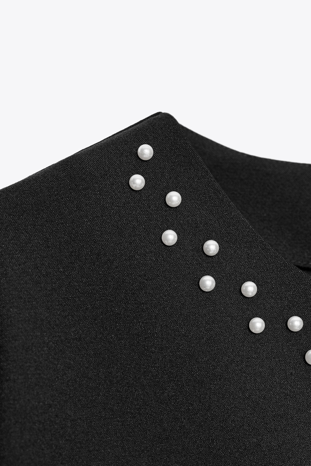 TOP WITH FAUX PEARLS - Zara фото 8