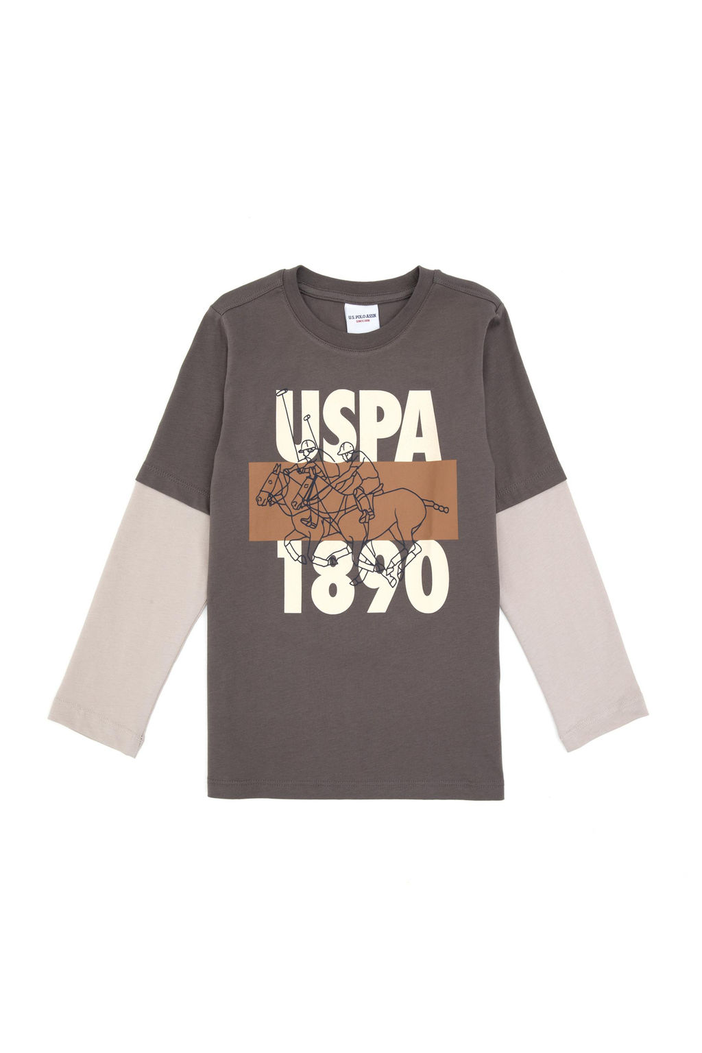 Erkek _ocuk Vizon Sweatshirt Sepette S_rpriz _ndirim - U.s. polo assn фото 3