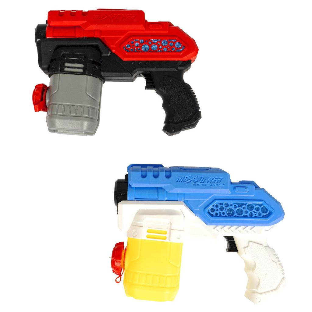 Водный пистолет на батар., Bondibon "Наше Лето", светящ, автоматич. стрельба водой, водозащита корпу