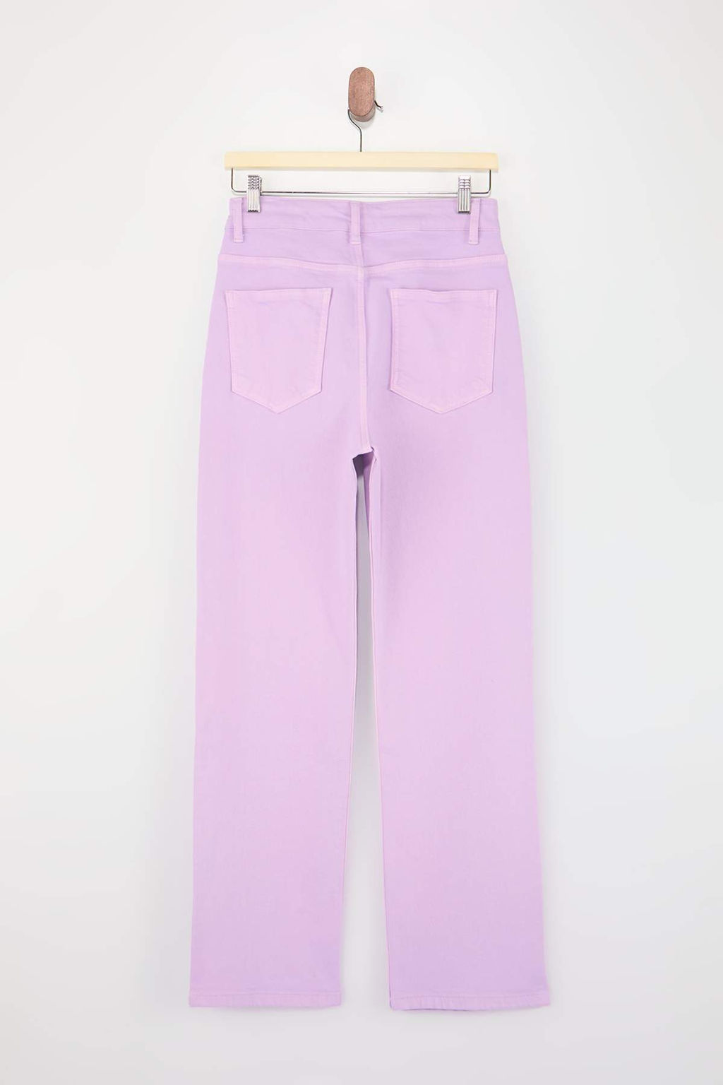 Limited Edition Lila Yuksek Bel Straight Jeans TWOSS26JE00241 - Trendyolmilla фото 6