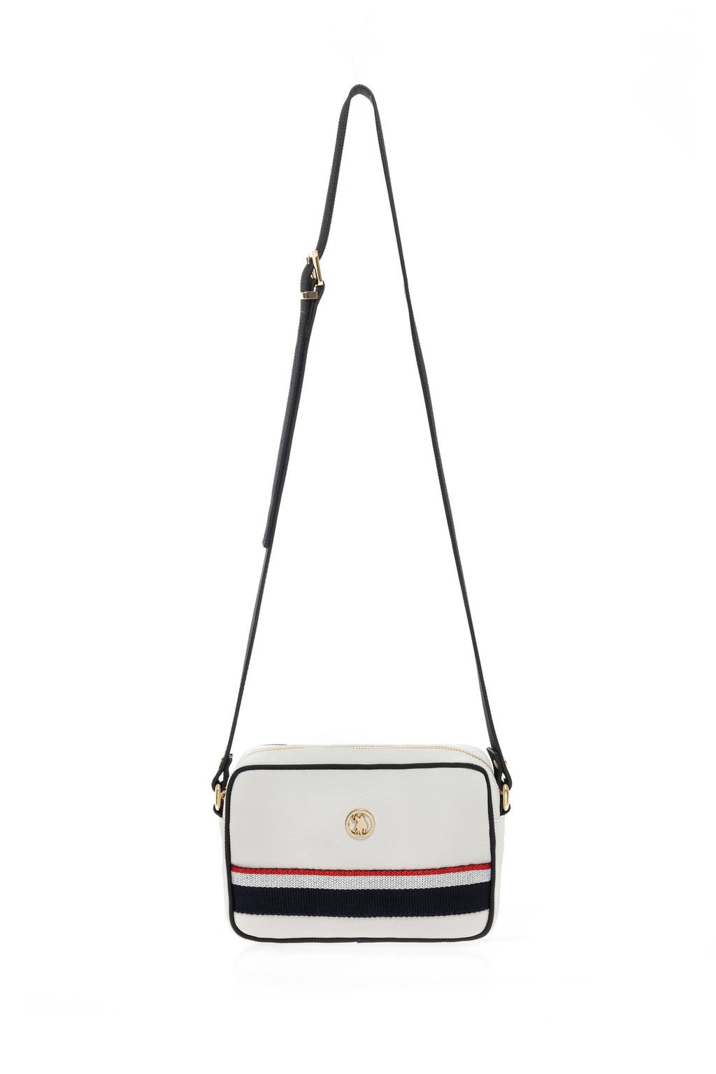 Женская белая сумка через плечо Неожиданная скидка в корзине - U.s. polo assn фото 4