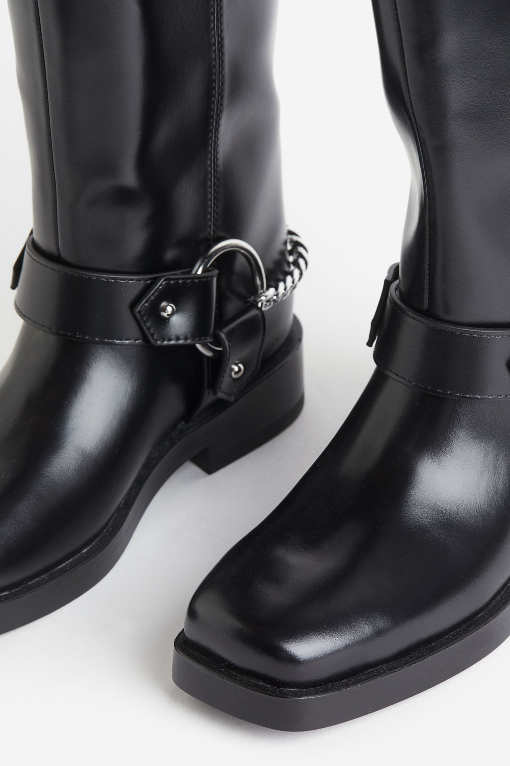 Botas biker over-the-knee - H&m фото 4