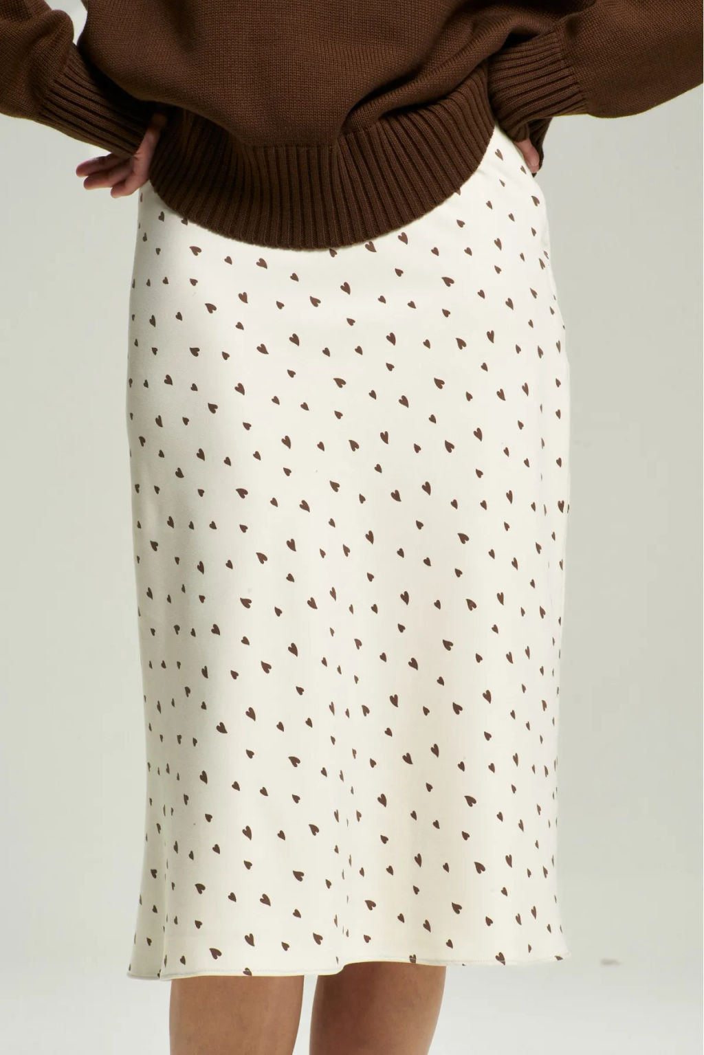 Юбка с тесьмой с сердечком Milk - Erist store фото 5
