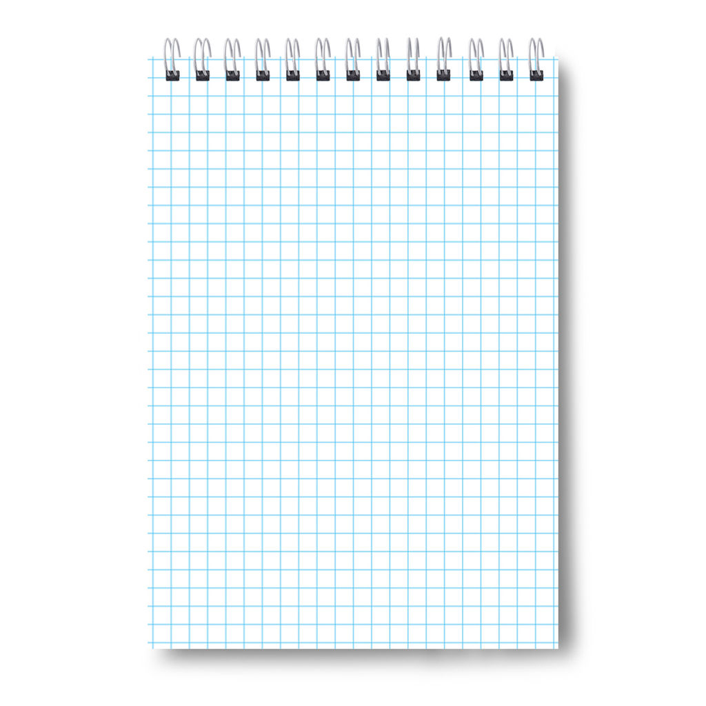 Б127 Светоч Блокнот на гребне, выборочный лак, A5 80 л. 4 шт. клетка Взгляд 01240  фото 6