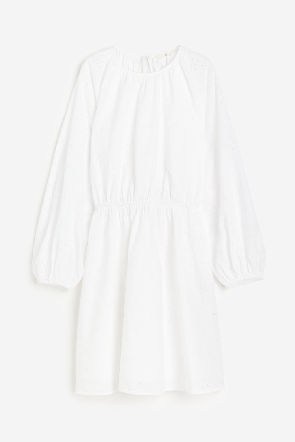 Vestido con bordado ingles