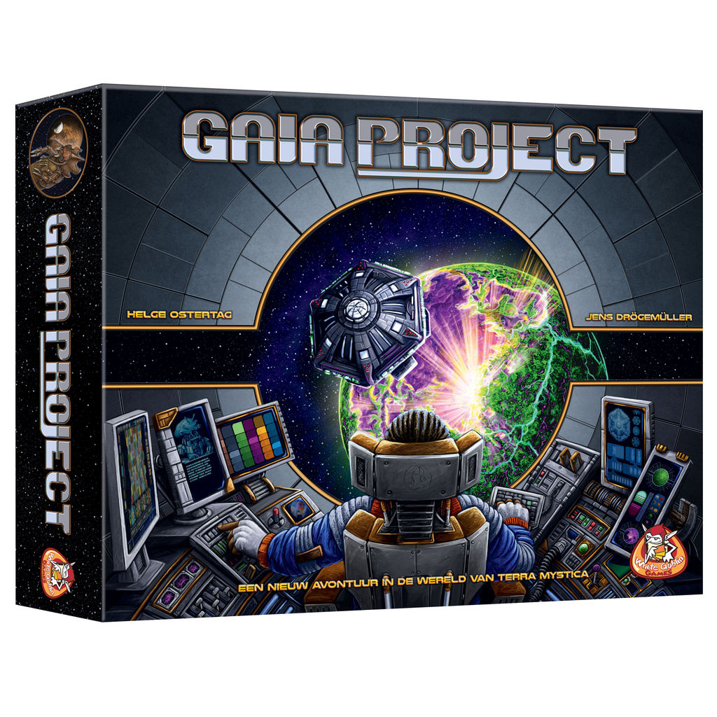 Наст. игра "Gaia Project" (Проект Гайя) база (правила на русском языке по QR-коду)