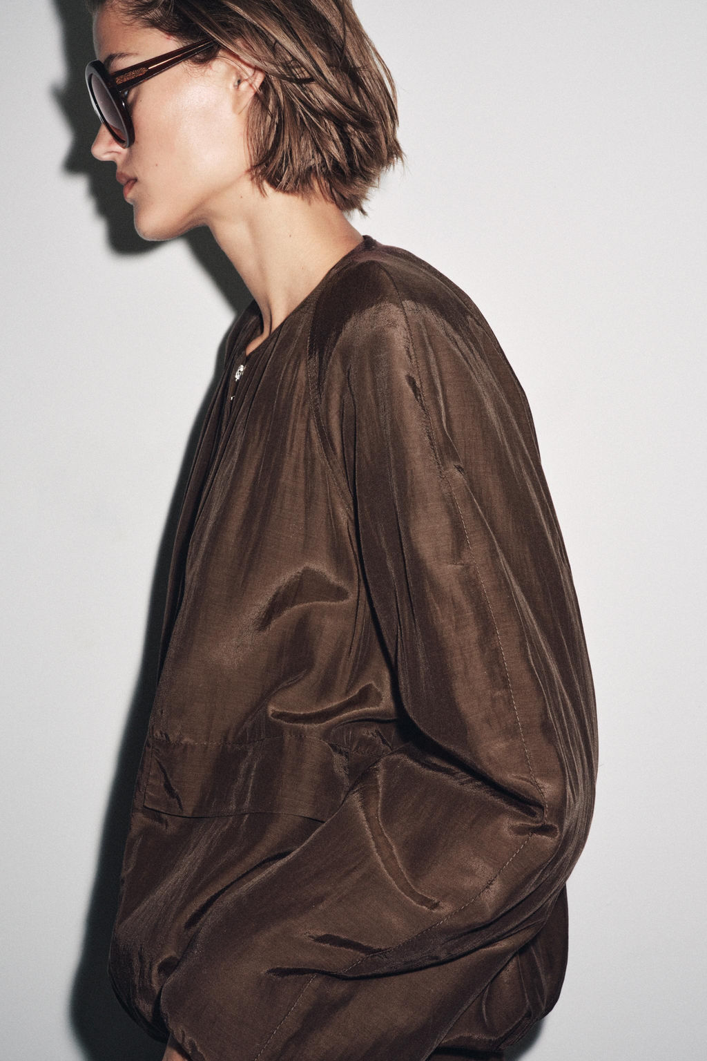 ZW COLLECTION PADDED POCKET JACKET - Zara фото 6