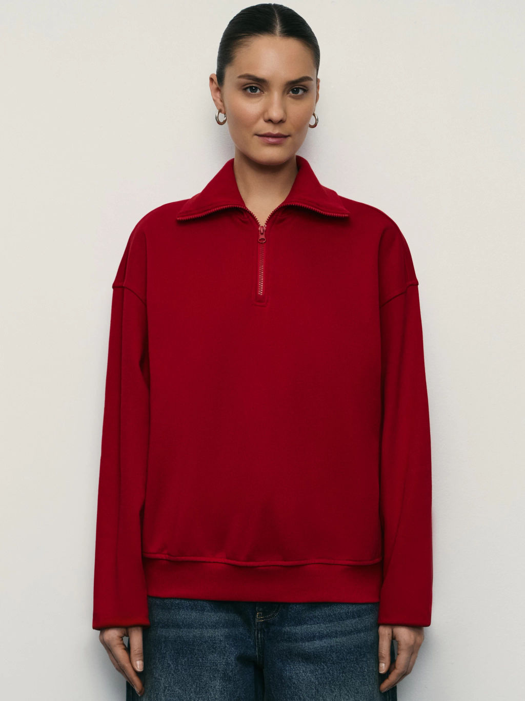 Толстовка женская на молнии / Zarina фото 3