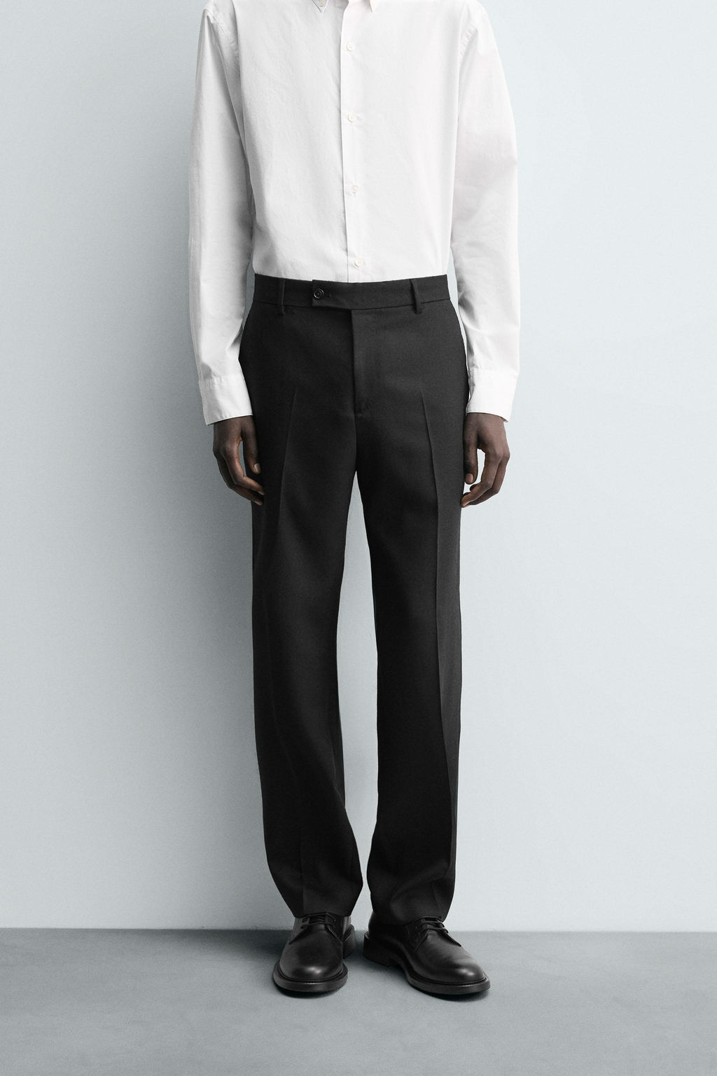 100% WOOL SUIT TROUSERS - Zara фото 2