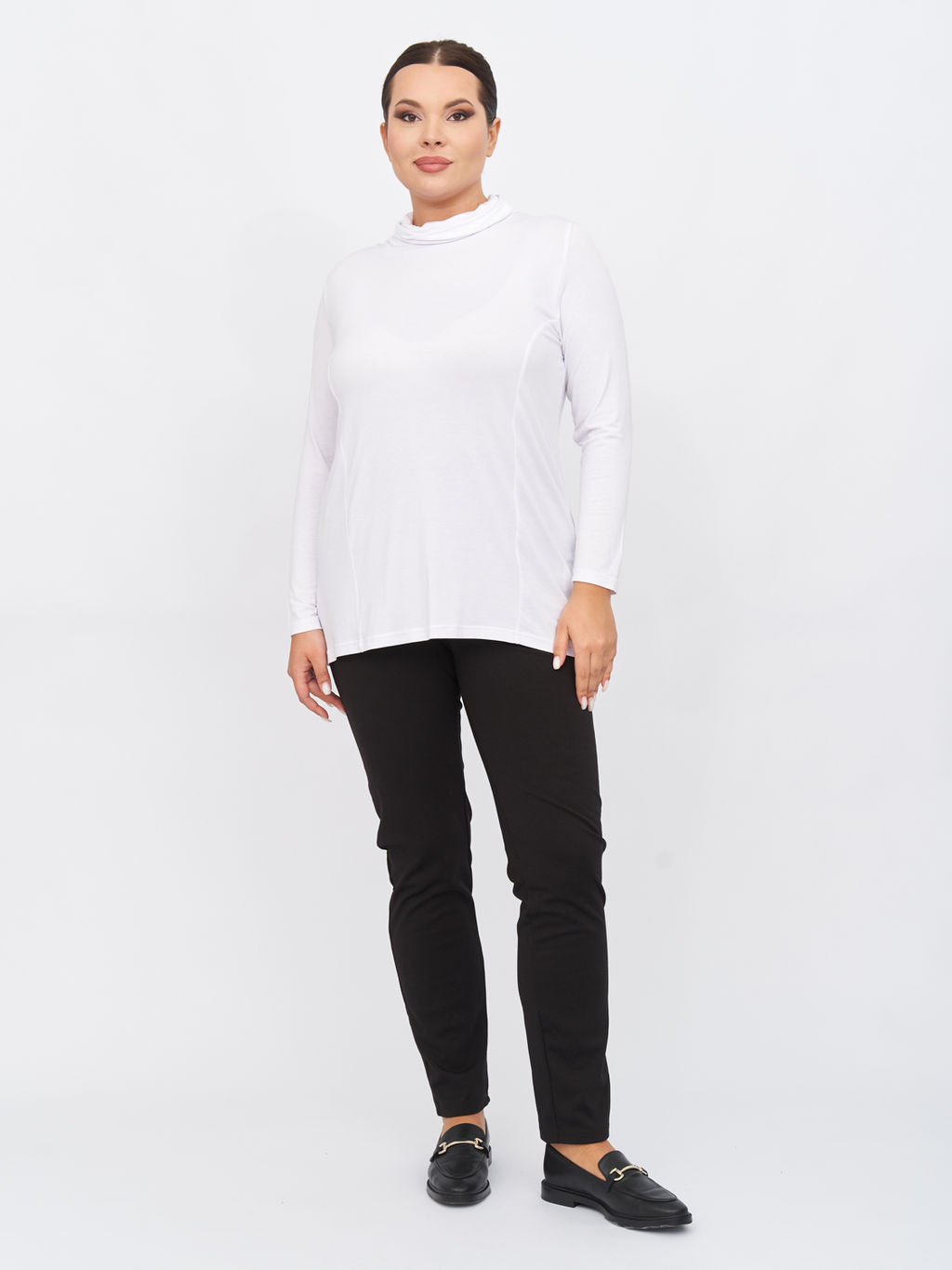 Водолазка из вискозы VD01103WHT00 - Артесса фото 9