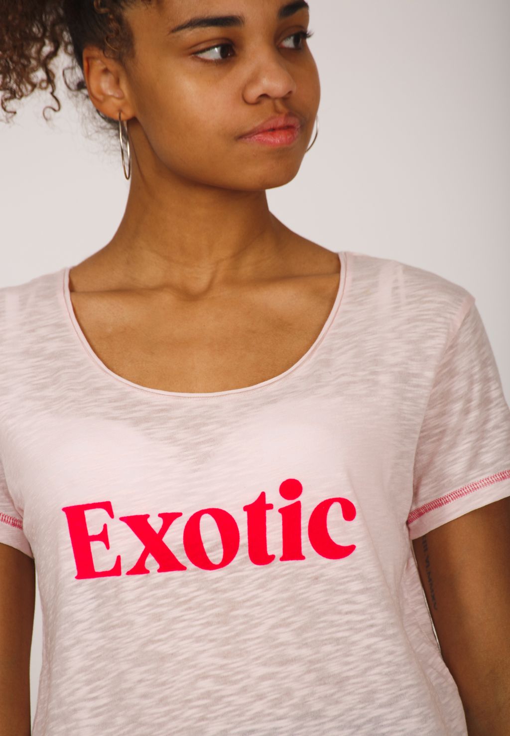 Футболка женская 2718 розовый - D.s. фото 3