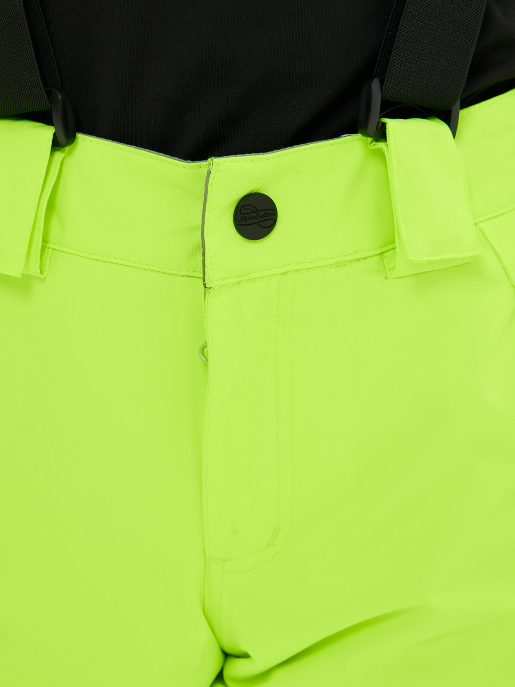 Брюки зимние женские / сноубордические Alpha Endless Симфония склона_YEL Желто-зеленый  фото 32