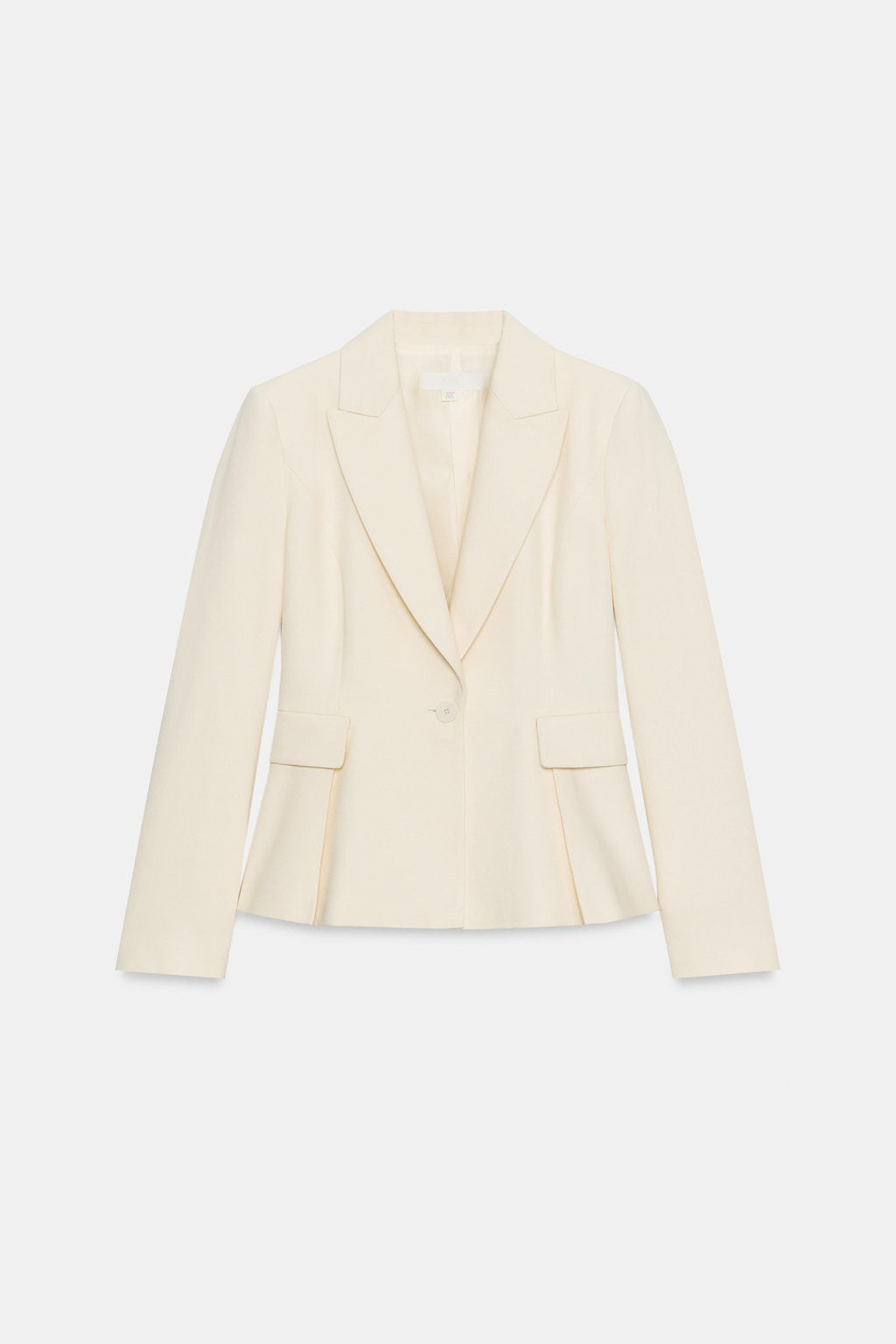 BLAZER ENTALLADA PEPLUM HOMBRERAS / Crudo - Zara фото 6