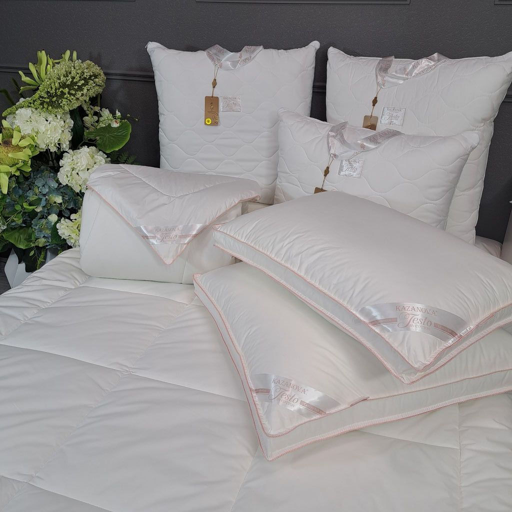 Одеяло 1.6 Premium Collection Testo (пудра) 155х210 - Kazanov.a. фото 2