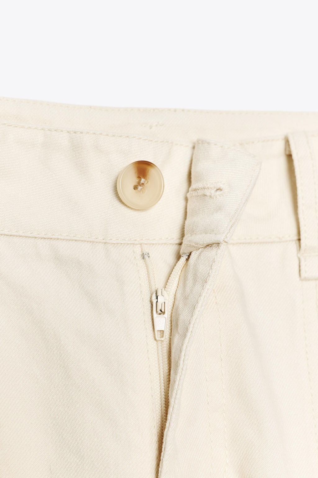 WIDE-LEG TROUSERS WITH BELT - Zara фото 8