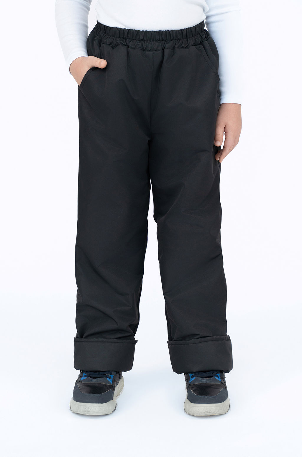 Брюки на поясе демисезонные розовые - Arctic kids фото 13