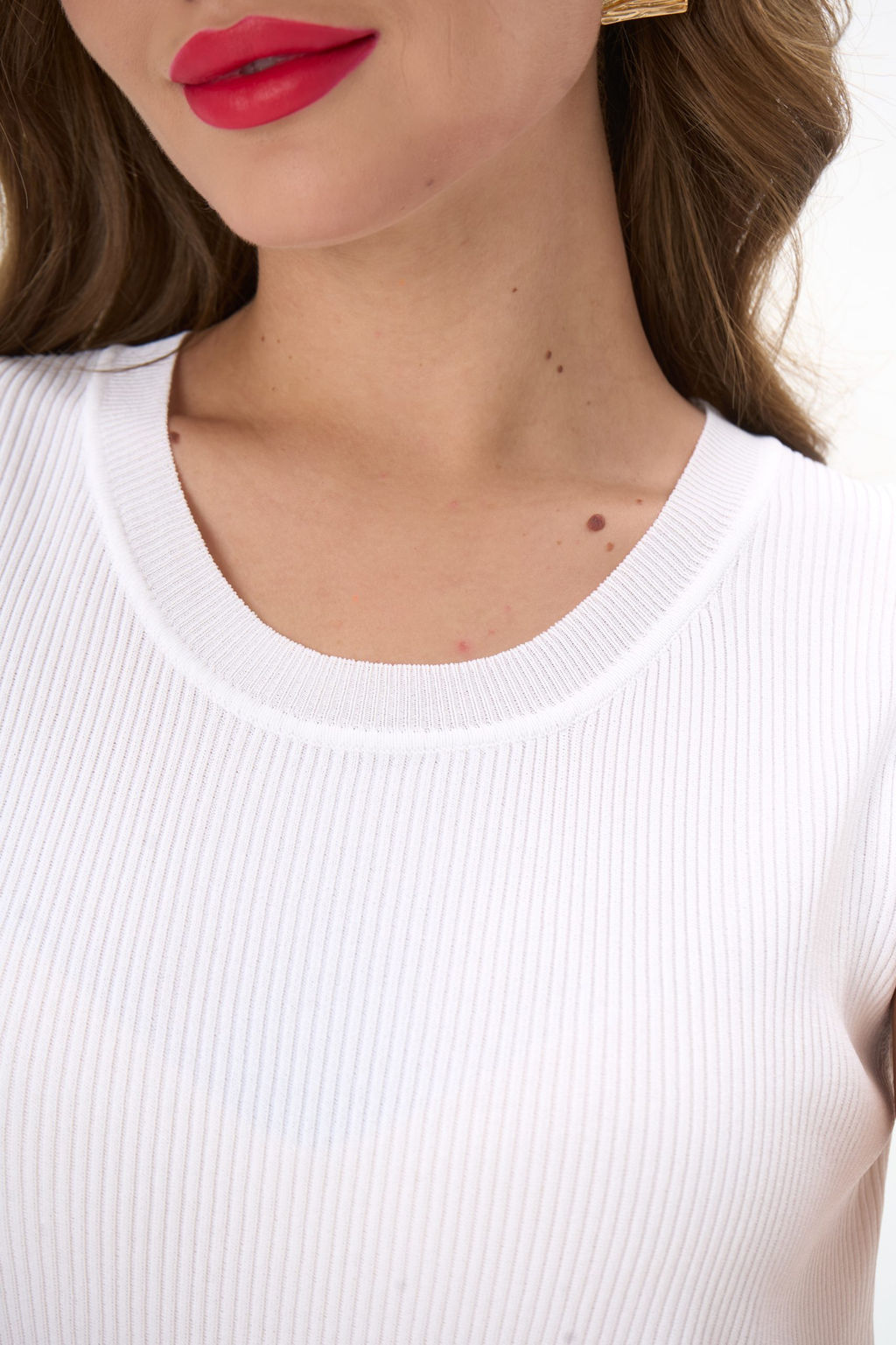 Топ Ли (белый) - Эльза фото 5