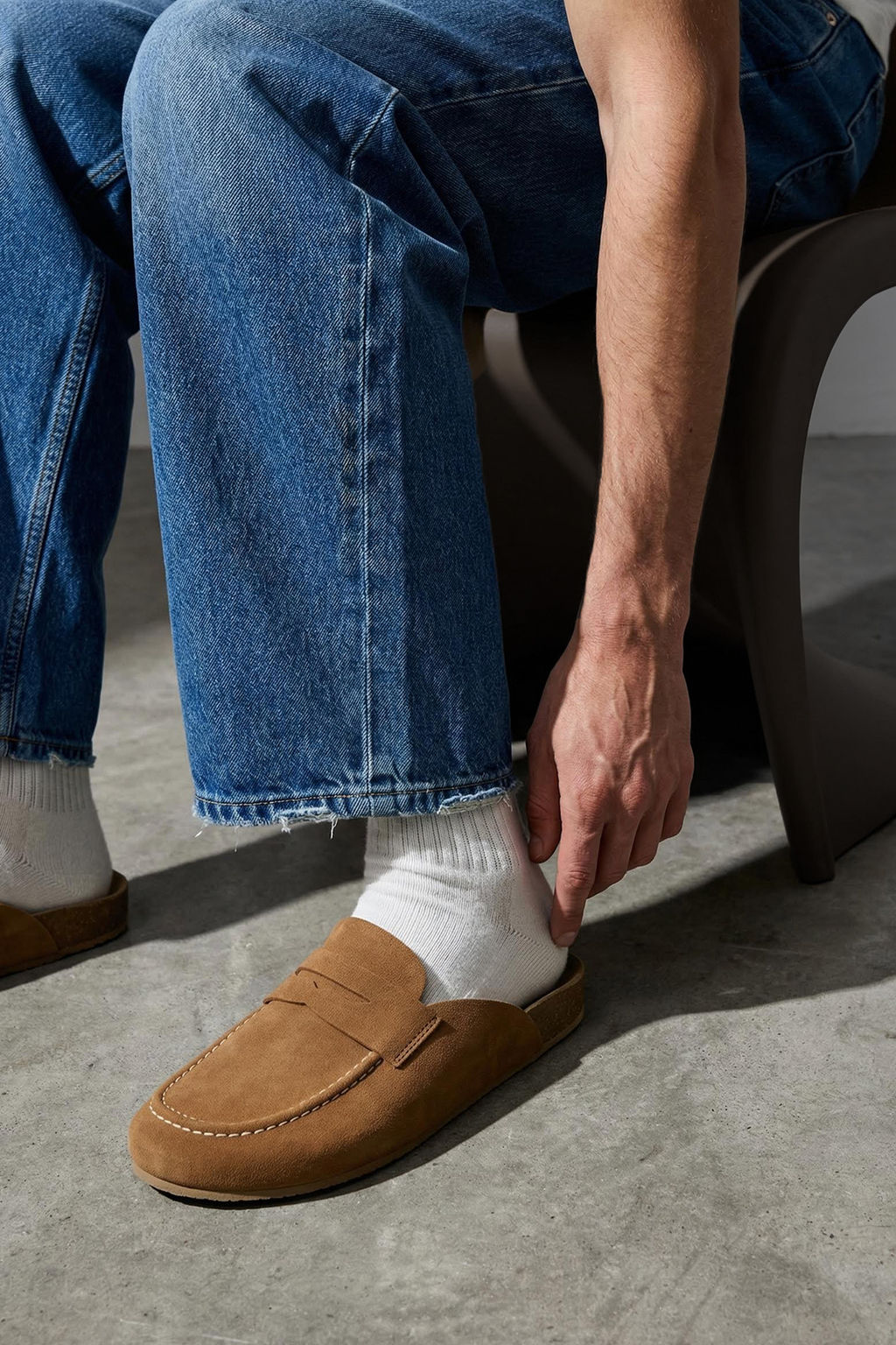 Siyah Erkek Sabo Terlik TAKSS26TE00008 - Trendyolmilla фото 7