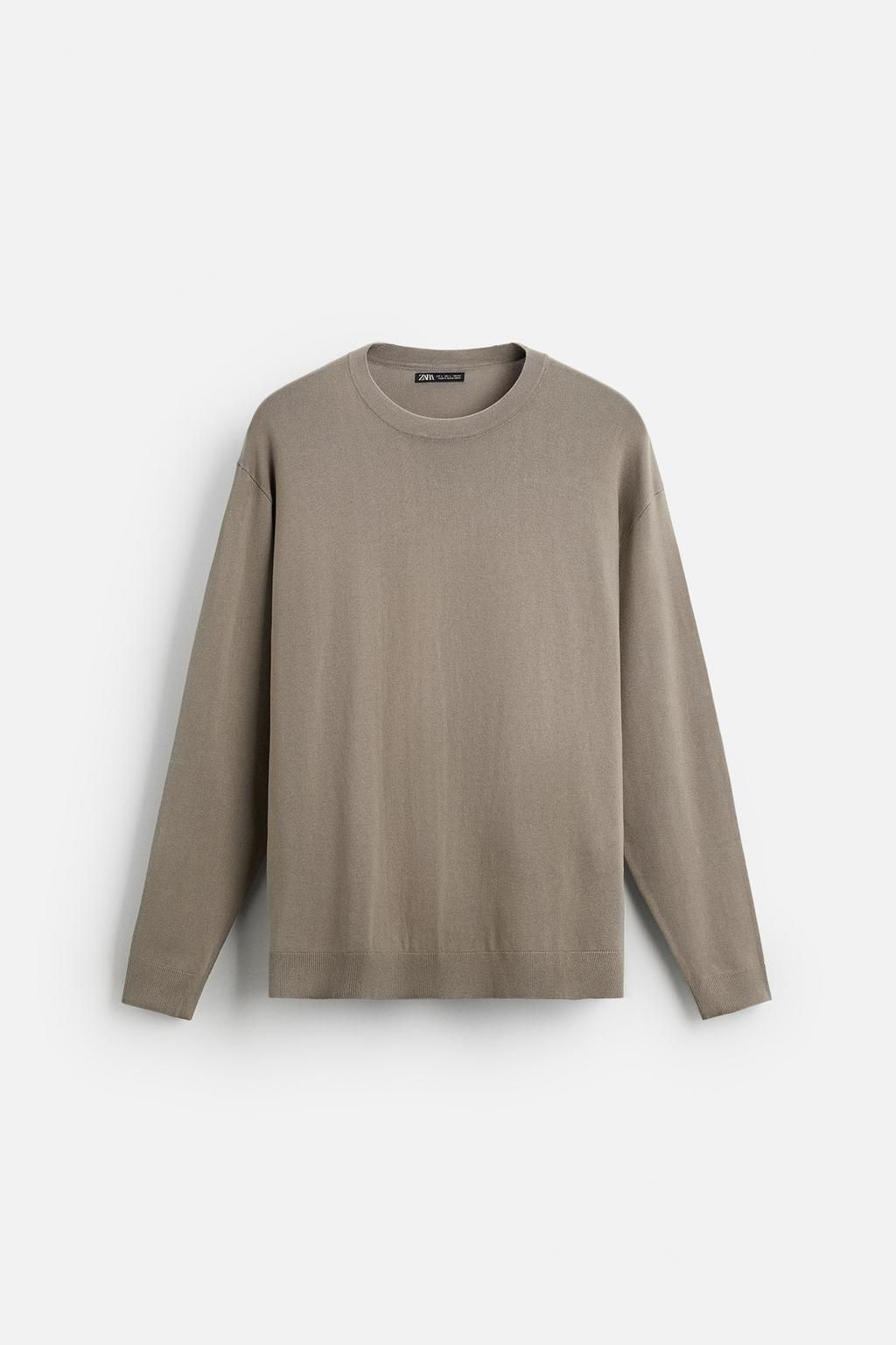 BASIC VISCOSE BLEND SWEATER - Zara фото 48
