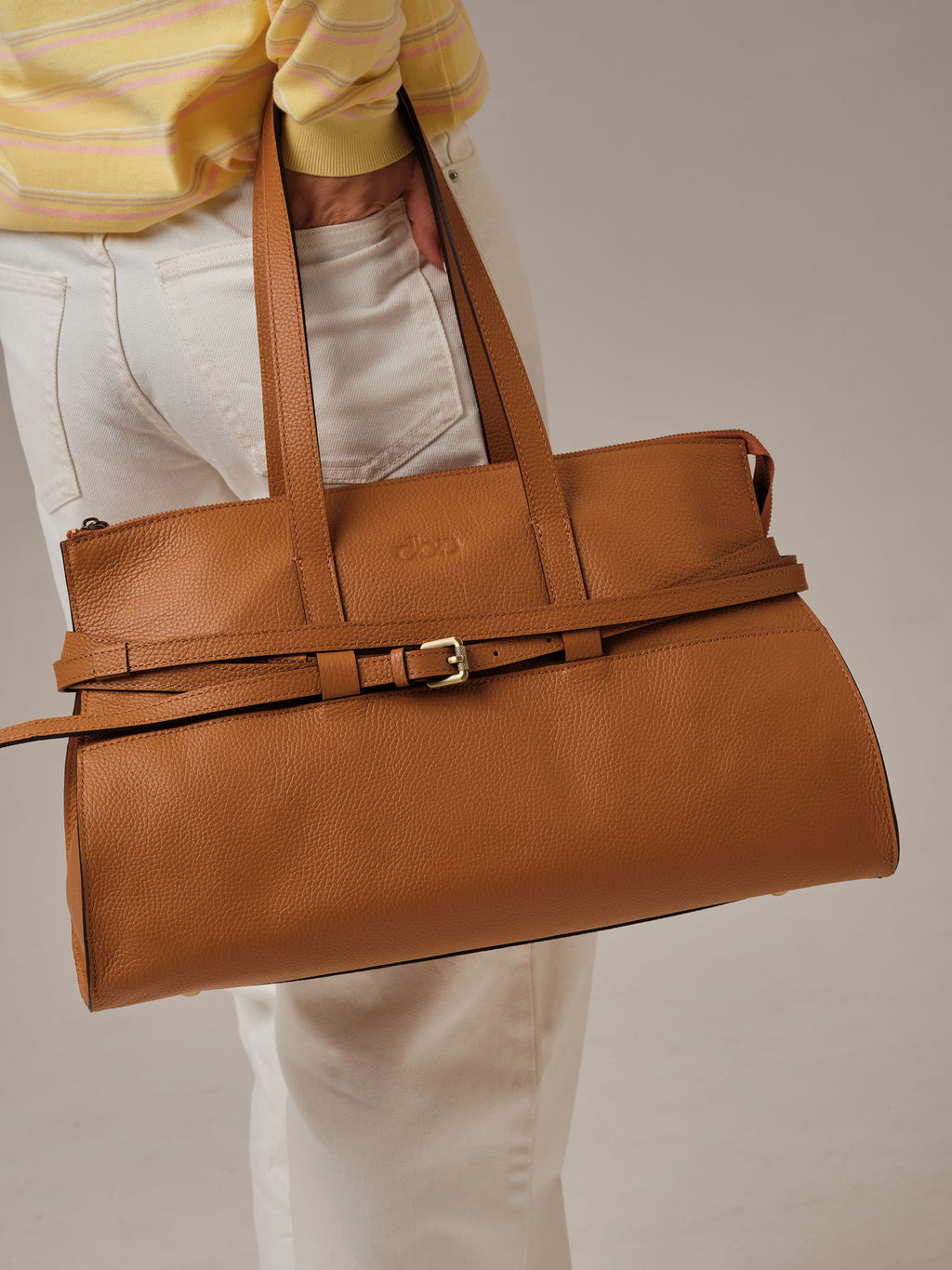 Сумка Rumi DBR 31152 коричневый лист фото 6