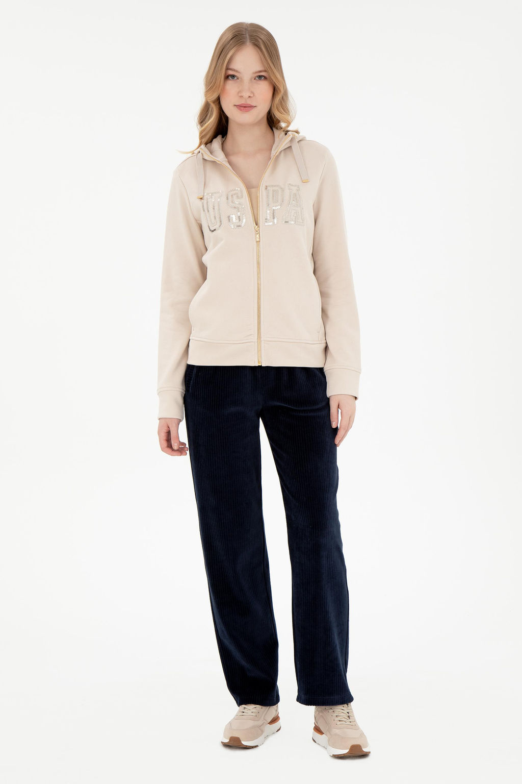 Kad_n Ta_ Basic Sweatshirt Sepette S_rpriz _ndirim - U.s. polo assn фото 10
