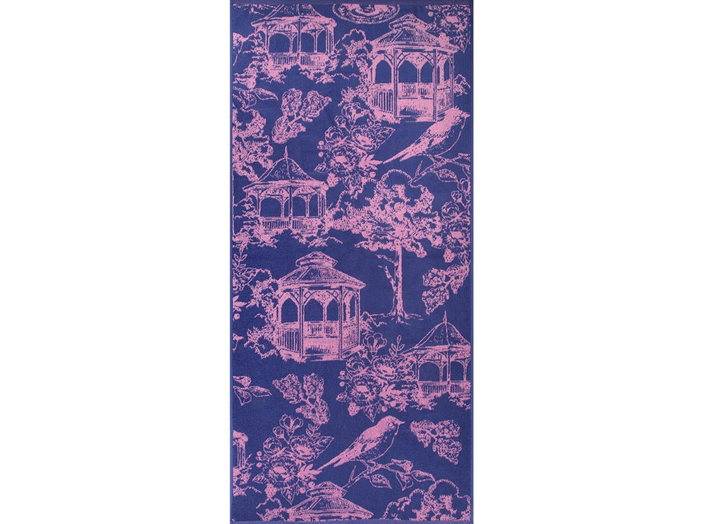 Полотенце махровое 6с102.411ж1 Весеннее утро(пурпурн3) 67х150см