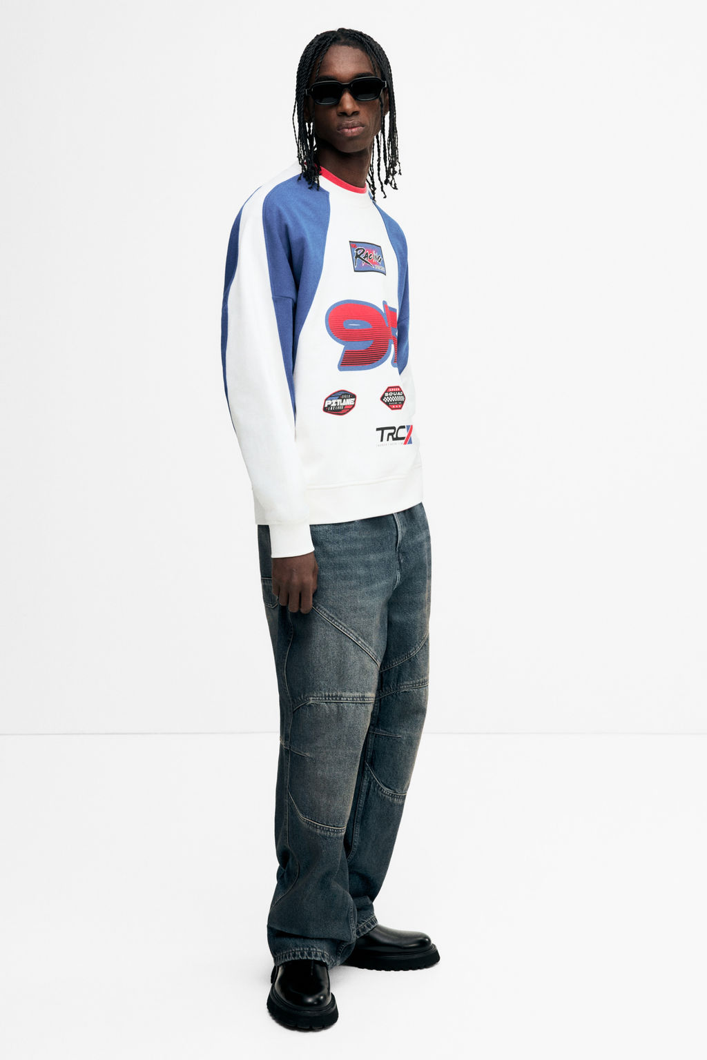 Sudadera con motivos estampados Oversized Fit - H&m фото 5