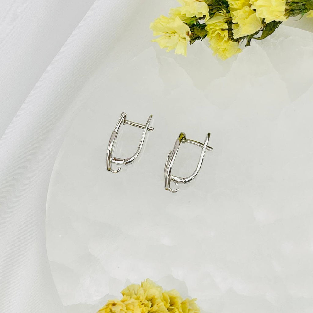 Швензы для сережек с Фианитами