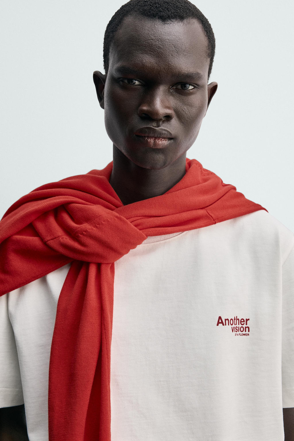 Футболка Estampación Flor белая