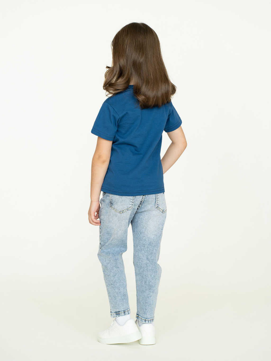 Футболка детская индиго