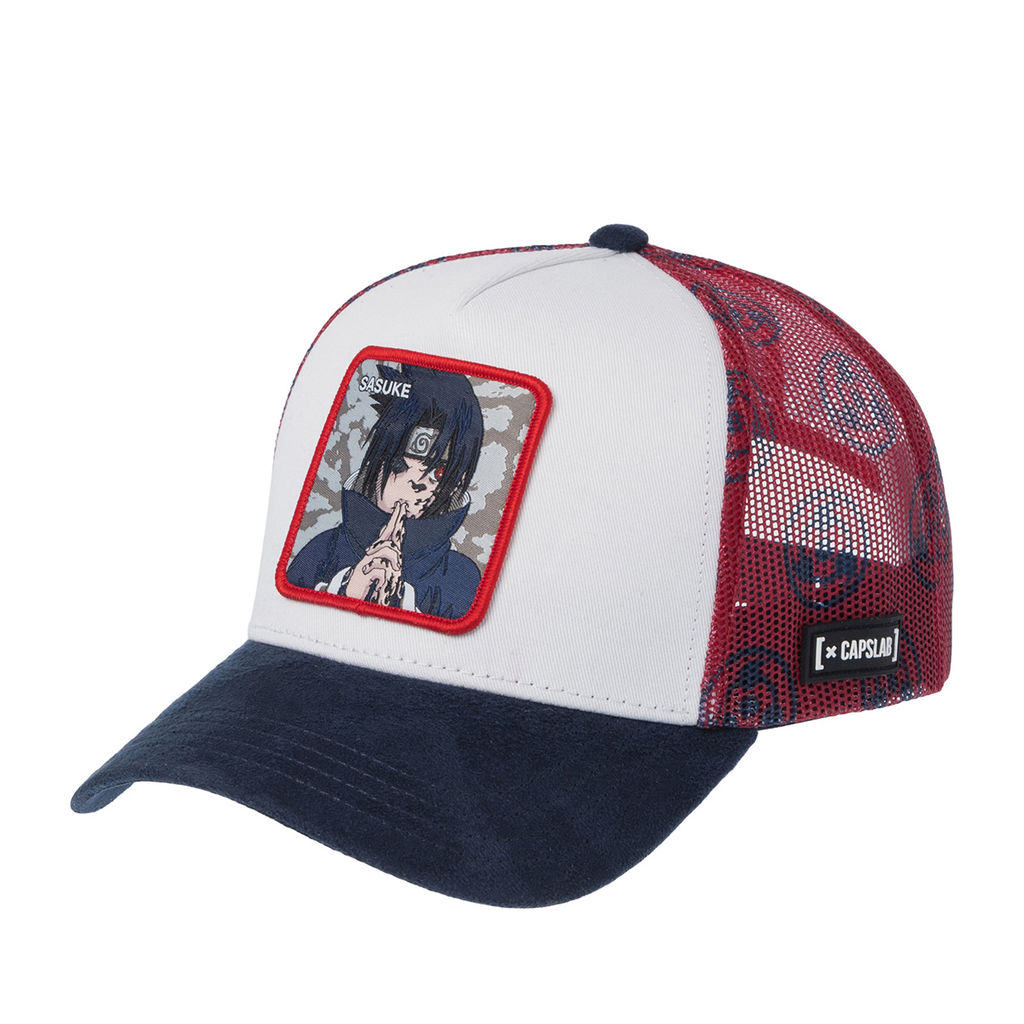 Бейсболка CAPSLAB арт. CL/NC2/1/CT/SHA Naruto Sasuke (белый / темно-синий)  фото 2
