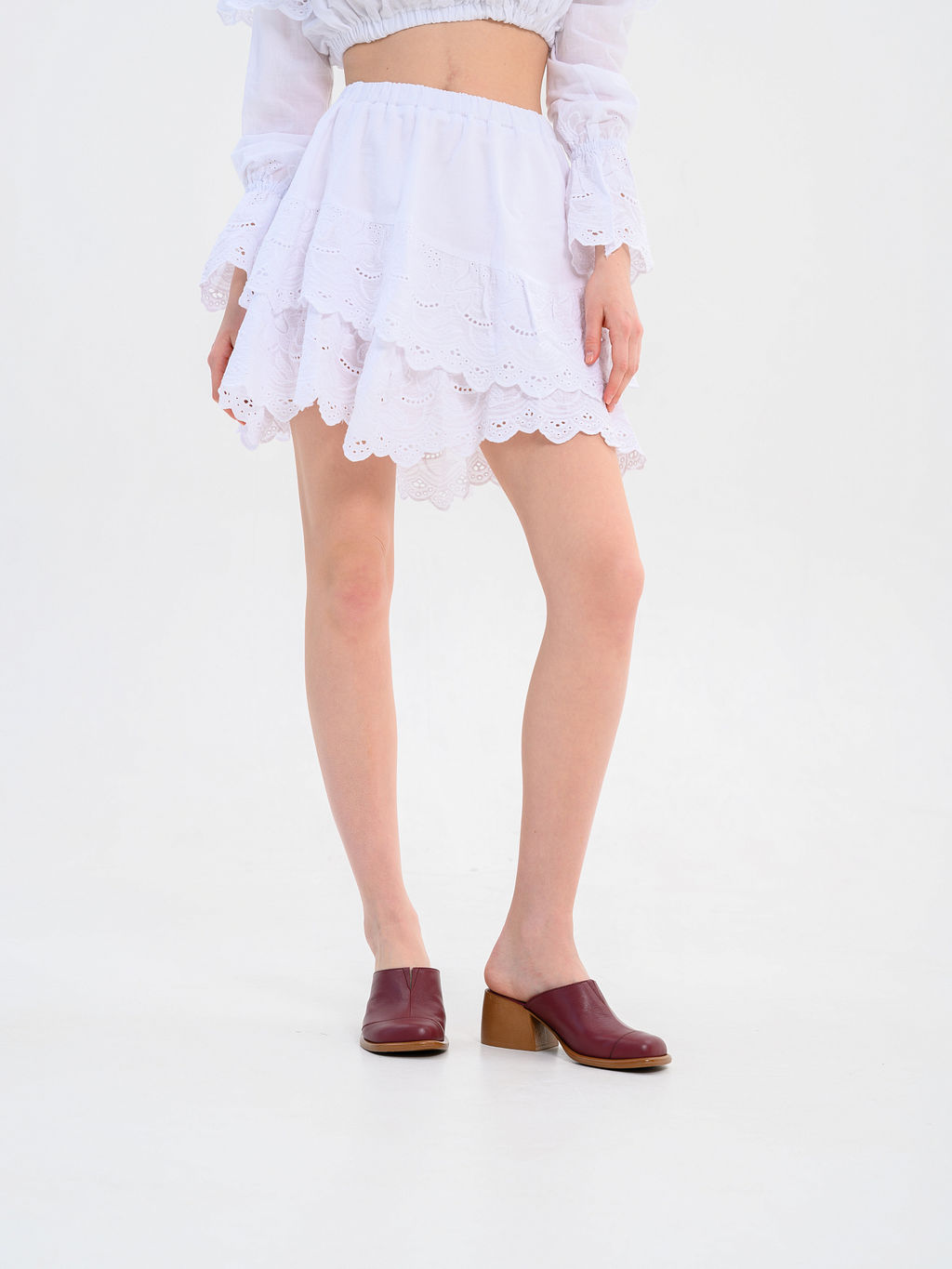 Сабо 5132.23663br.Гнилая вишня+коричневый