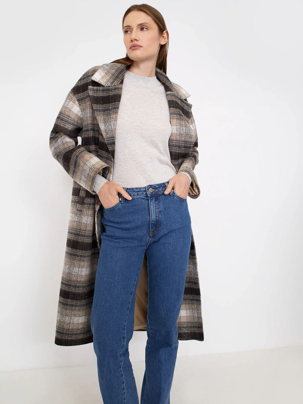 Джинсы прямого кроя D273/udey - Emka фото 4