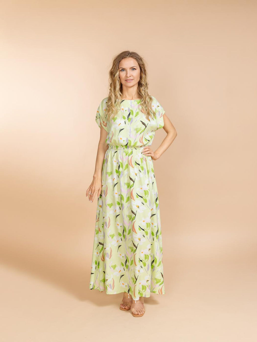 Платье (вискоза) №25-210-1 (Лето 2025) - Ганг фото 3