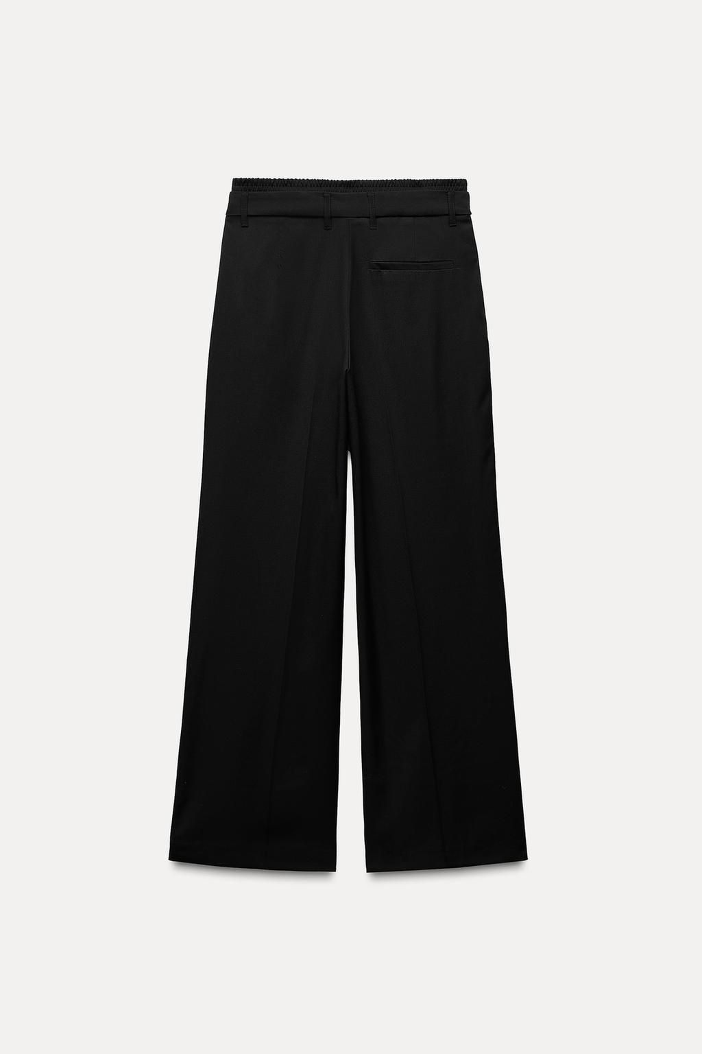 PINSTRIPE TROUSERS WITH BOXER DETAIL - Zara фото 14